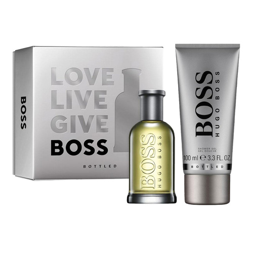 Hugo Boss Boss Bottled zestaw woda toaletowa 50 ml żel pod prysznic