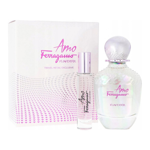 salvatore ferragamo amo ferragamo flowerful woda toaletowa 100 ml   zestaw