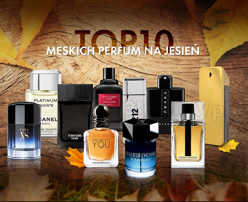 TOP 10 męskich perfum na jesień