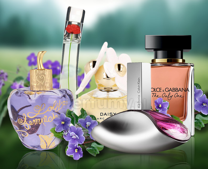 Perfumy damskie o zapachu fiołka