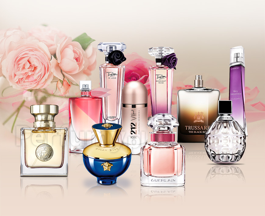 Perfumy o zapachu róży