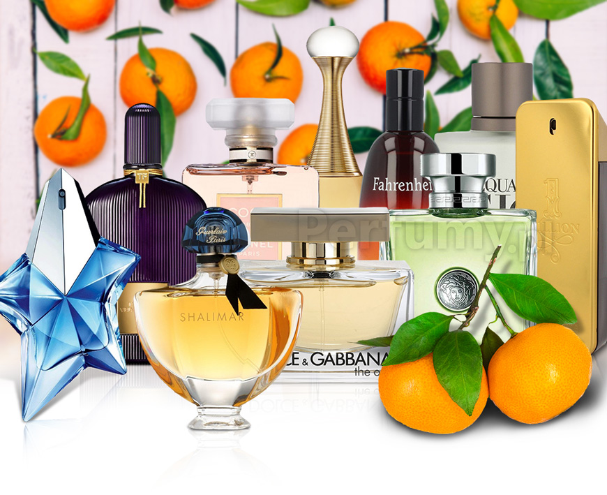 Ekscytujące perfumy z nutą mandarynki