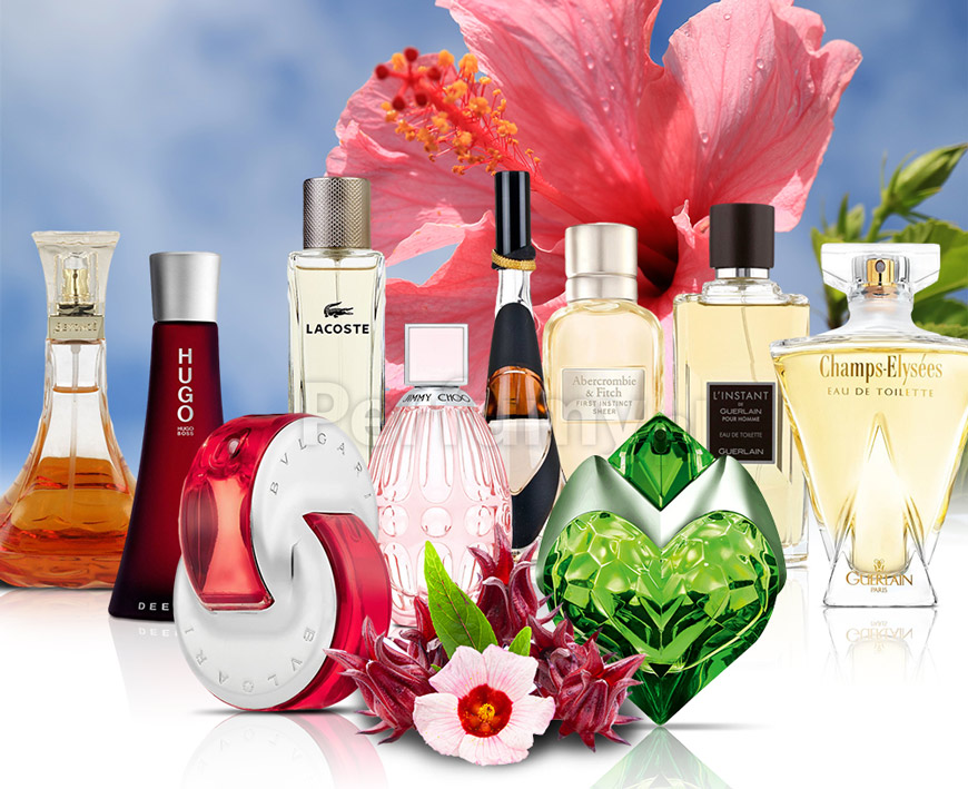 Egzotyczne perfumy z hibiskusem