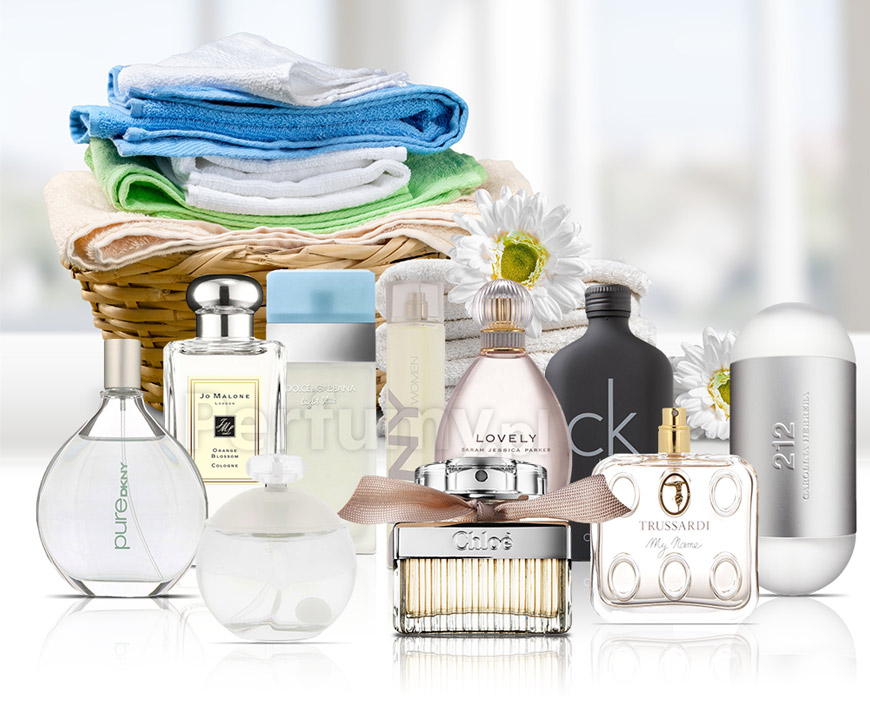 Rześkość perfum o zapachu świeżego prania i mydła