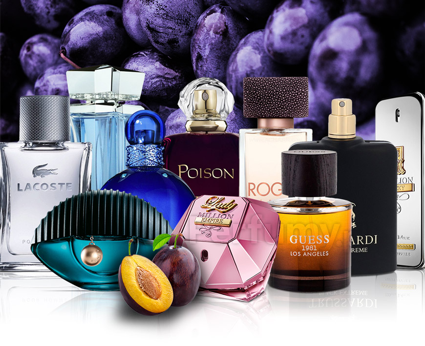 Perfumy z nutą śliwki - Zapachy damskie i męskie ze śliwką