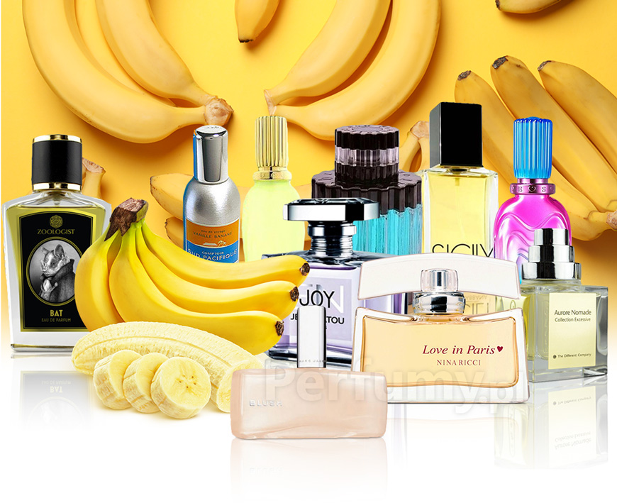Egzotyczne i mocno owocowe perfumy z nutą banana