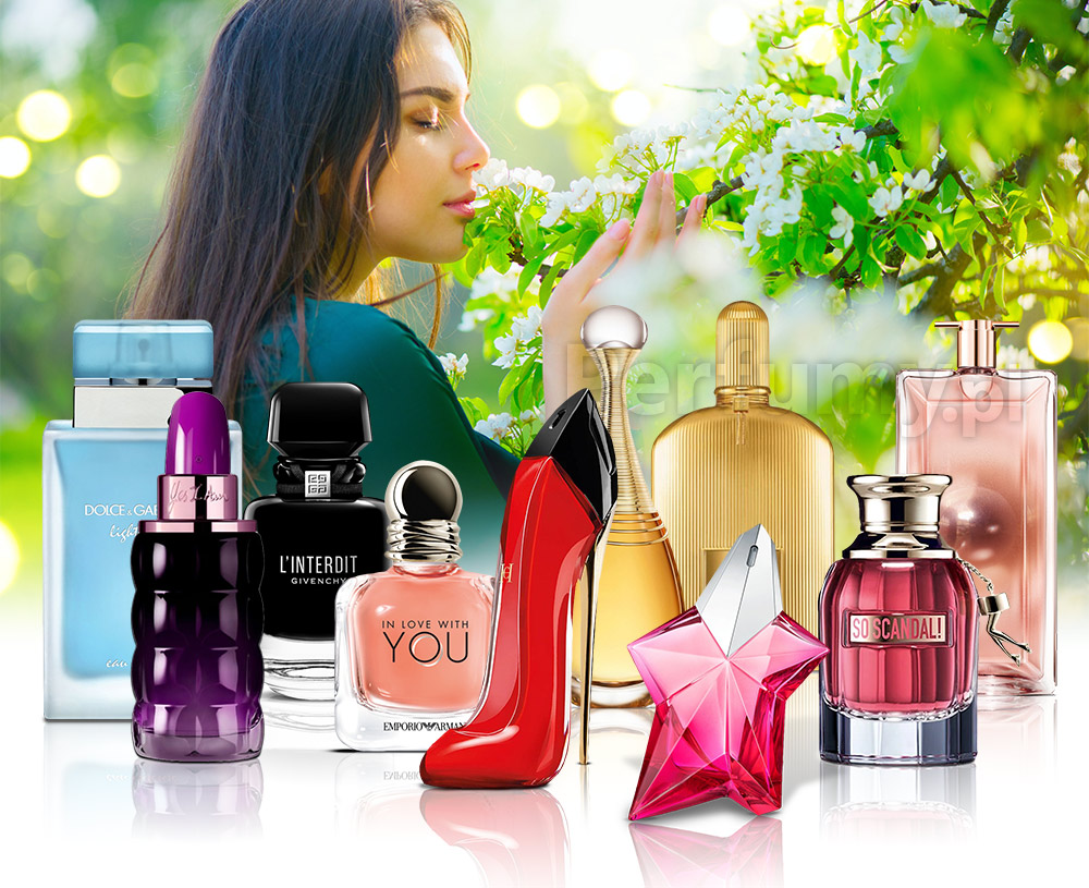 Najpiękniejsze perfumy damskie na wiosnę