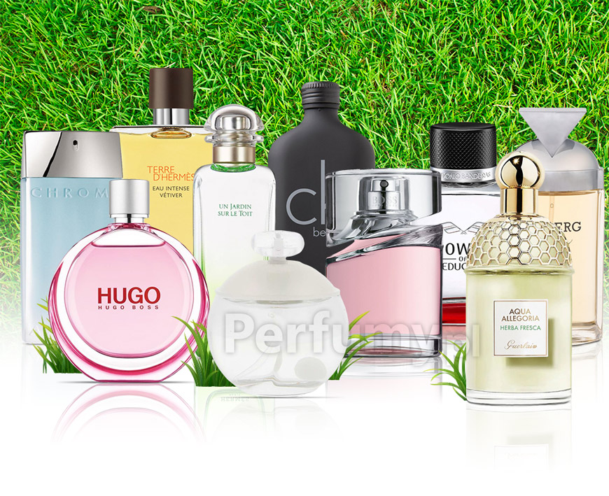 Aromatyczne i pełne natury perfumy o zapachu trawy
