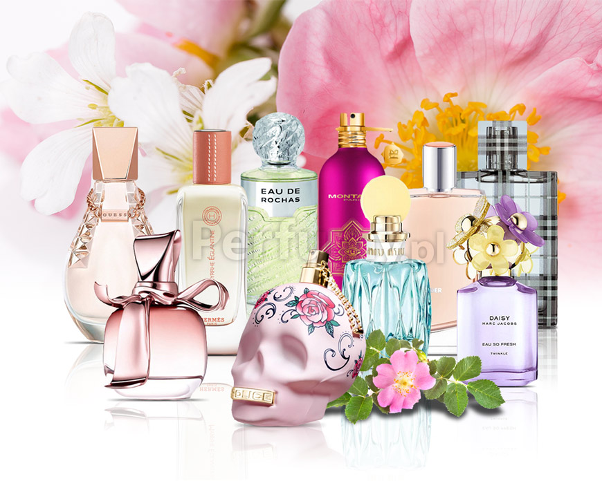 Perfumy o zapachu dzikiej róży