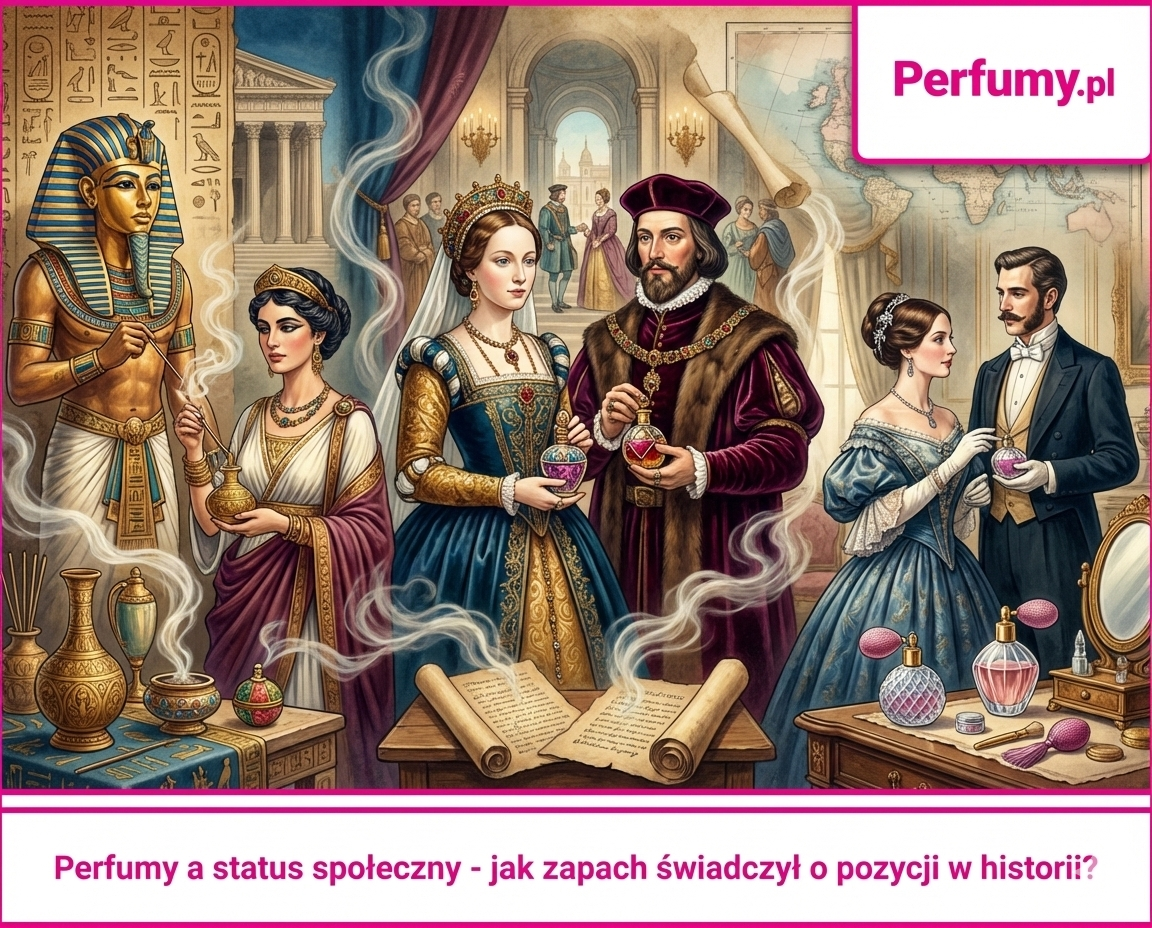 Perfumy a status społeczny - jak zapach świadczył o pozycji w historii?