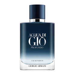 Giorgio Armani Acqua di Gio Profondo Eau de Parfum (2024) woda perfumowana 100 ml Refillable