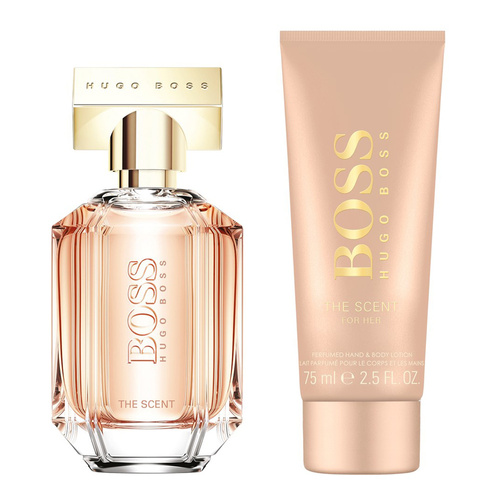 Hugo Boss Boss The Scent for Her zestaw - woda perfumowana  50 ml + balsam do ciała 75 ml