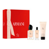 Giorgio Armani Si  zestaw - woda perfumowana  50 ml + woda perfumowana 15 ml + balsam 75 ml