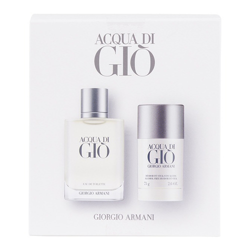 Giorgio Armani Acqua di Gio pour Homme zestaw - woda toaletowa 100 ml + dezodorant sztyft  75 g