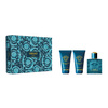 Versace Eros zestaw - woda toaletowa  50 ml + żel pod prysznic  50 ml + balsam po goleniu  50 ml 