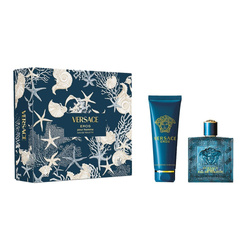 Versace Eros  zestaw - woda toaletowa 100 ml + żel pod prysznic 150 ml