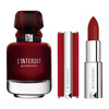Givenchy L'Interdit Eau de Parfum Rouge zestaw - woda perfumowana 50 ml + Lipstick Le Rouge Deep Velvet 1,5 g - 37 Rouge Grainé
