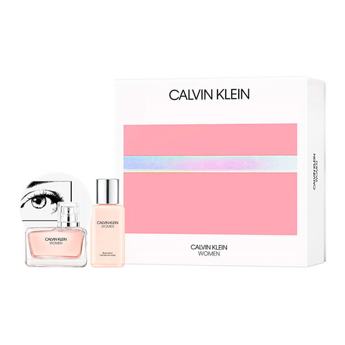 Calvin Klein Women  zestaw - woda perfumowana 100 ml + woda perfumowana  10 ml + balsam do ciała 100 ml