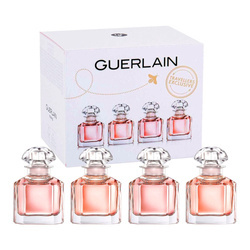 Guerlain zestaw - Mon Guerlain  woda perfumowana  2 x 5 ml + Mon Guerlain Florale woda perfumowana   5 ml + Mon Guerlain Bloom Of Rose woda toaletowa   5 ml