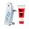 Carolina Herrera 212 Men Heroes zestaw - woda toaletowa  90 ml + żel pod prysznic 100 ml