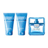 Versace Man Eau Fraiche zestaw - woda toaletowa  50 ml + balsam po goleniu  50 ml + żel pod prysznic  50 ml