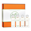 Hermes zestaw miniaturek - Jardins Sur La Lagune woda toaletowa   7,5ml + Monsieur Li woda toaletowa   7,5ml + Sur Le Nil woda toaletowa   7,5ml + Un Jardin a Cythere woda toaletowa   7,5ml