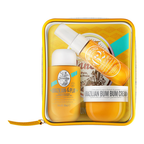 Sol de Janeiro Brazilian Bum Bum zestaw - mgiełka do ciała 30 ml + krem 50 ml + żel pod prysznic 90 ml