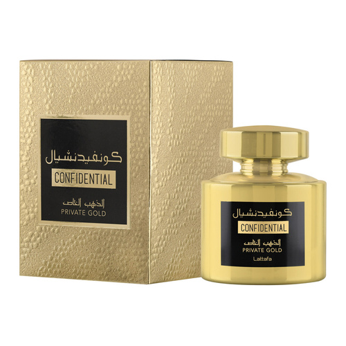 Lattafa Confidential Private Gold woda perfumowana 100 ml