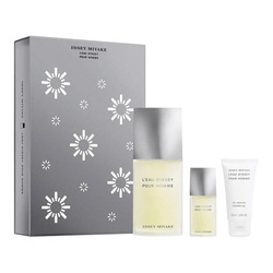 Issey Miyake L'Eau d'Issey pour Homme zestaw - woda toaletowa 125 ml + woda toaletowa  15 ml + żel pod prysznic  50 ml