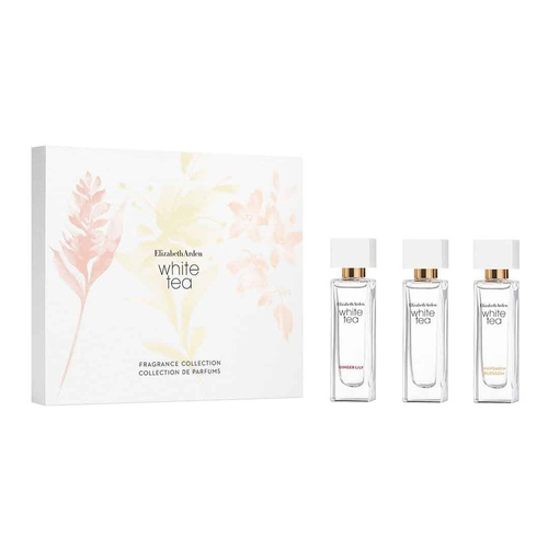 Elizabeth Arden White Tea Collection zestaw - White Tea woda toaletowa 10 ml + White Tea Ginger Lily woda toaletowa 10 ml + White Tea Mandarin Blossom woda toaletowa 10 ml