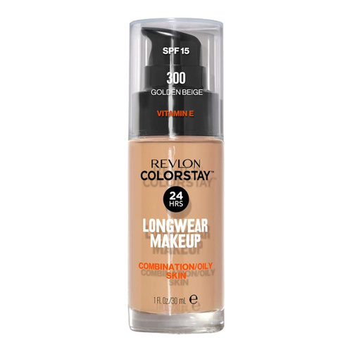 Revlon ColorStay with Pump podkład dla cery tłustej i mieszanej z pompką 30 ml - 300 Golden Beige