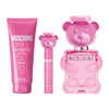 Moschino Toy 2 Bubble Gum zestaw - woda toaletowa 100 ml + woda toaletowa  10 ml + balsam do ciała 100 ml OUTLET