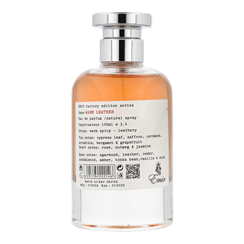 Emir Warm Leather Factory Edition  woda perfumowana 100 ml