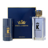 Dolce & Gabbana K by Dolce & Gabbana zestaw - woda toaletowa 100 ml + dezodorant sztyft 75 ml