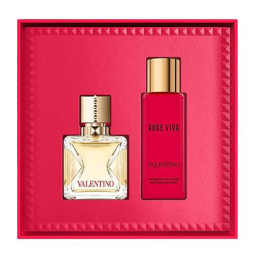 Valentino Voce Viva  zestaw - woda perfumowana  50 ml + balsam do ciała 100 ml