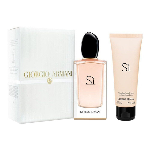 Giorgio Armani Si  zestaw - woda perfumowana 100 ml + balsam do ciała  75 ml