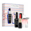 Lancome La Vie Est Belle zestaw - woda perfumowana 4 ml + pomadka L'Absolu Rouge Ruby Cream 01 Bad Blood Ruby 1,3 g + Serum Advanced Genifique 10 ml