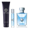 Versace pour Homme zestaw - woda toaletowa 100 ml + woda toaletowa 10 ml + żel pod prysznic 150 ml