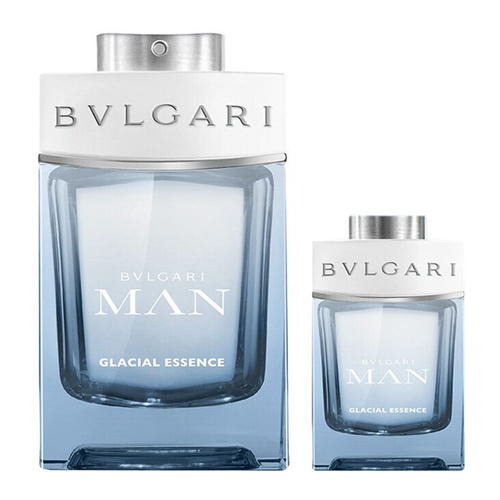 Bvlgari Man Glacial Essence zestaw - woda perfumowana 100 ml + woda perfumowana  15 ml