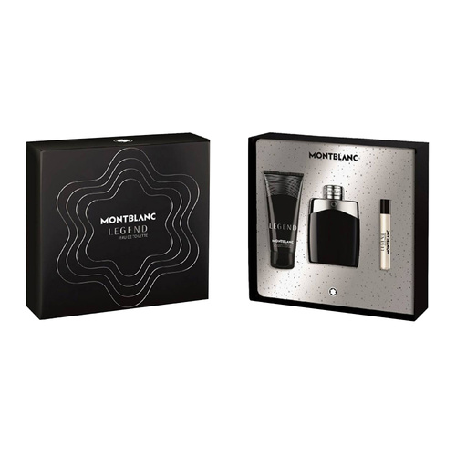 Montblanc Legend  zestaw - woda toaletowa 100 ml + woda toaletowa   7,5 ml + żel pod prysznic 100 ml