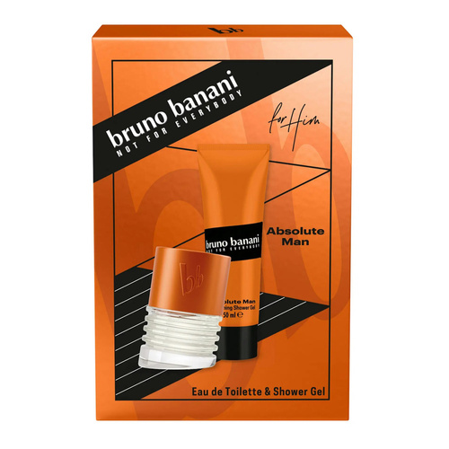 Bruno Banani Absolute Man zestaw - woda toaletowa 30 ml + żel pod prysznic 50 ml