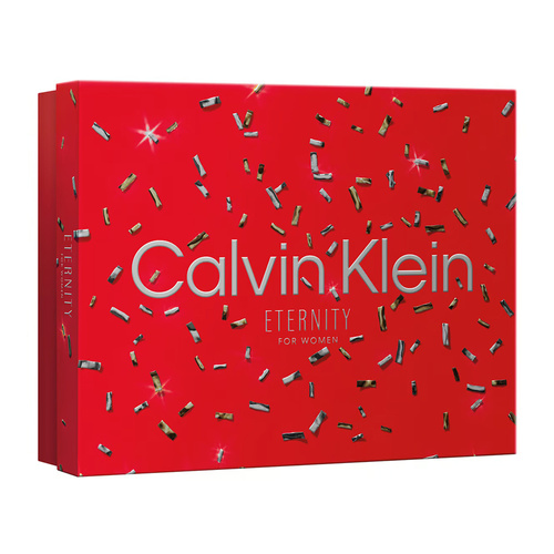 Calvin Klein Eternity for Women  zestaw - woda perfumowana  50 ml + balsam do ciała 100 ml + żel pod prysznic 100 ml