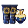 Versace pour Femme Dylan Blue zestaw - woda perfumowana  50 ml + balsam do ciała  50 ml + żel pod prysznic  50 ml