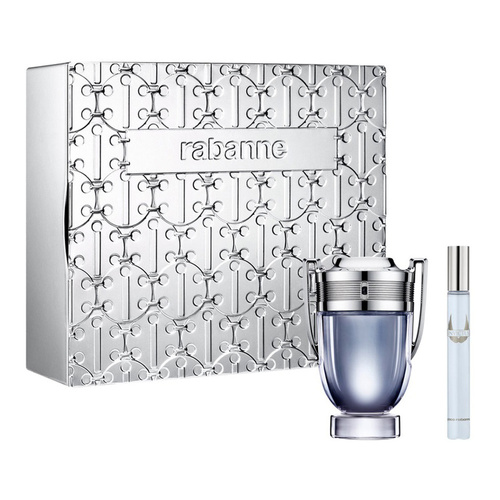 Paco Rabanne Invictus  zestaw - woda toaletowa 100 ml + woda toaletowa  10 ml