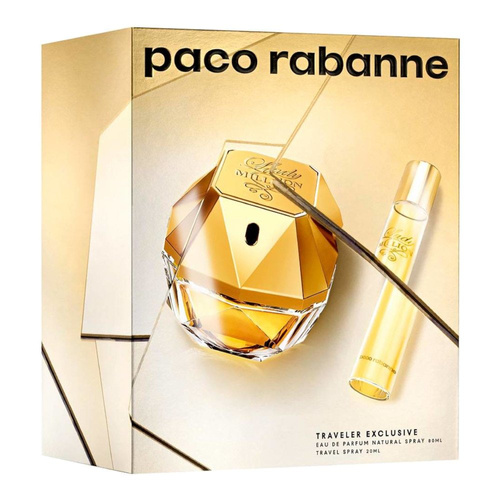 Paco Rabanne Lady Million zestaw - woda perfumowana 80 ml + woda perfumowana 20 ml