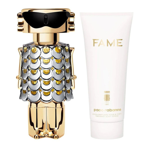 Paco Rabanne Fame zestaw - woda perfumowana  80 ml + balsam do ciała 100 ml