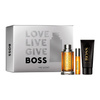 Hugo Boss Boss The Scent for Him zestaw - woda toaletowa 100 ml + woda toaletowa  10 ml + żel pod prysznic 100 ml