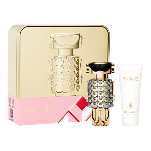 Paco Rabanne Fame zestaw - woda perfumowana  80 ml + balsam do ciała 100 ml