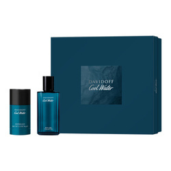 Davidoff Cool Water Men zestaw - woda toaletowa  75 ml + dezodorant sztyft  70 g