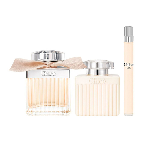 Chloe Eau de Parfum zestaw - woda perfumowana  75 ml + woda perfumowana 10 ml + balsam do ciała 100 ml